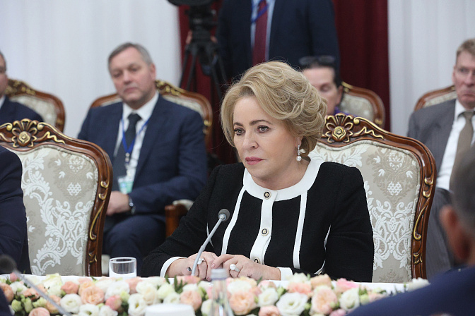 Председатель СФ Валентина Матвиенко