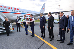 Матвиенко прибыла с рабочим визитом в Омск  