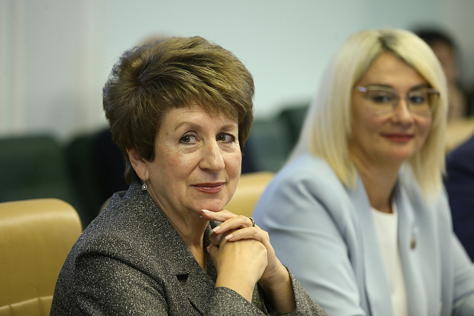 Екатерина Алтабаева. Фото: СенатИнформ/ Пресс-служба СФ