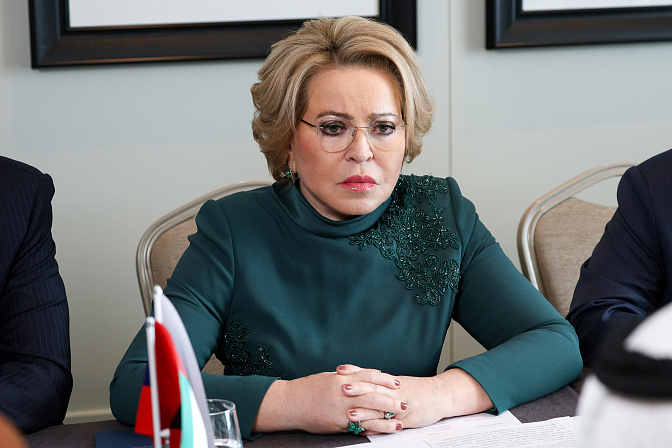 председатель сф валентина матвиенко
