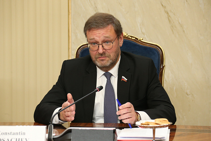 Константин Косачев, глава Комитета СФ по международным делам