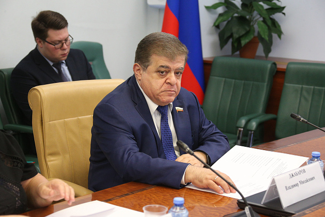 Владимир Джабаров. Фото: СенатИнформ/ Пресс-служба СФ