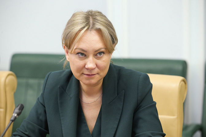 Ольга Забралова. Фото: СенатИнформ/ Пресс-служба СФ
