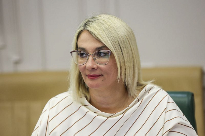 Наталия Косихина. Фото: СенатИнформ/ Пресс-служба СФ