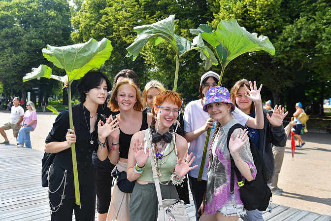 отдых подрости дети школьники туризм 