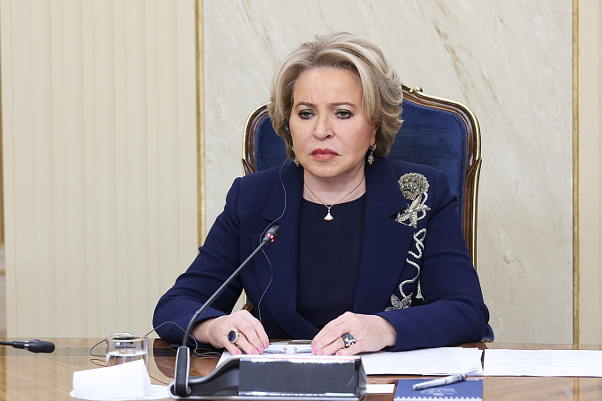 председатель сф валентина матвиенко