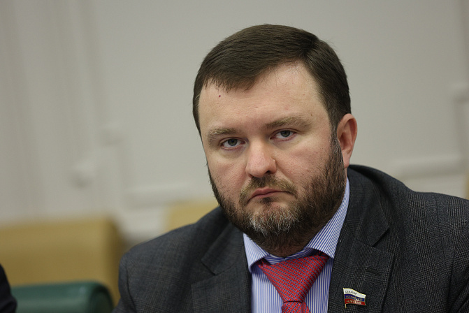 Дмитрий Ворона. Фото: СенатИнформ/ Пресс-служба СФ