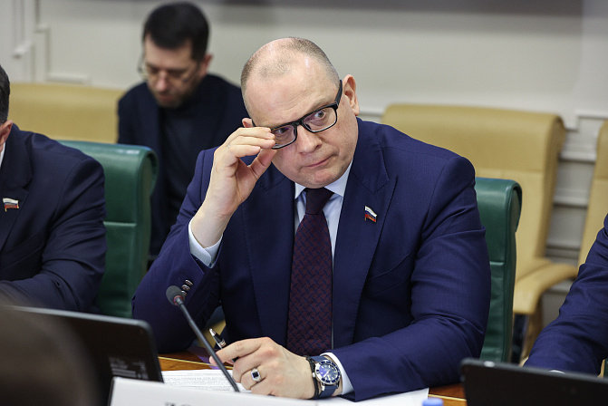 Константин Долгов. Фото: СенатИнформ/ Пресс-служба СФ