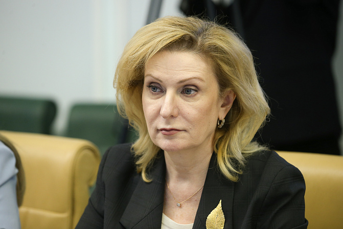 Инна Святенко. Фото: СенатИнформ/ Пресс-служба СФ