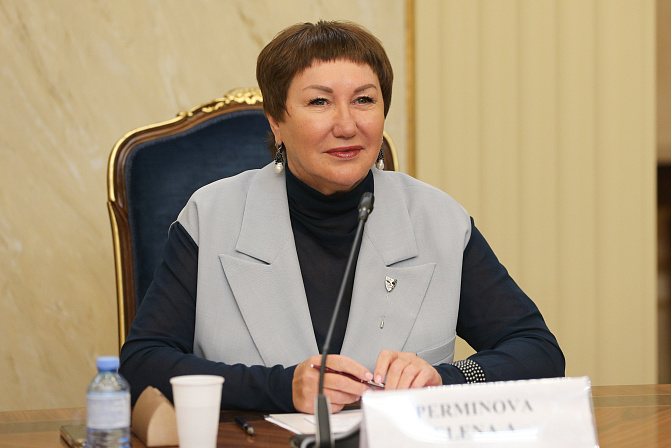 Елена Перминова. Фото: СенатИнформ/ Пресс-служба СФ