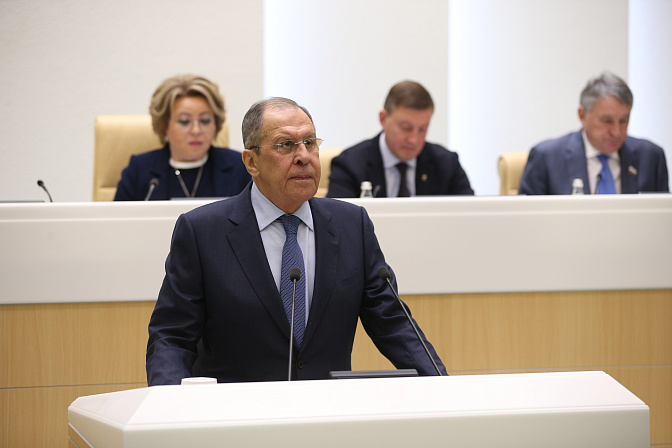 Министр иностранных дел РФ Сергей Лавров