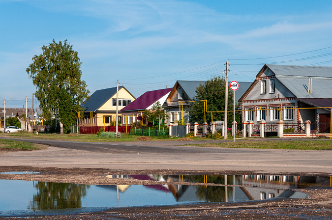 деревня село сельская улица