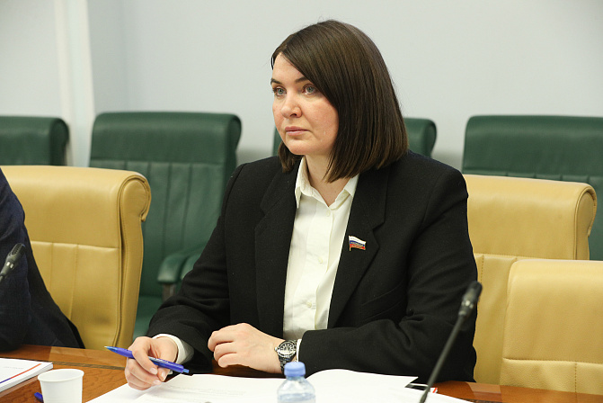 Юлия Лазуткина. Фото: СенатИнформ/ Пресс-служба СФ