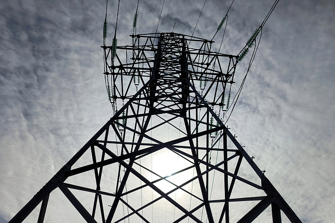 энергетика электричество высоковольтная линия 