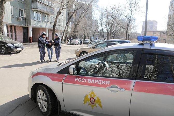 росгвардия борьба с терроризмом задержание