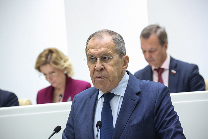 Министр иностранных дел РФ Сергей Лавров