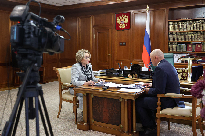 председатель сф валентина матвиенко