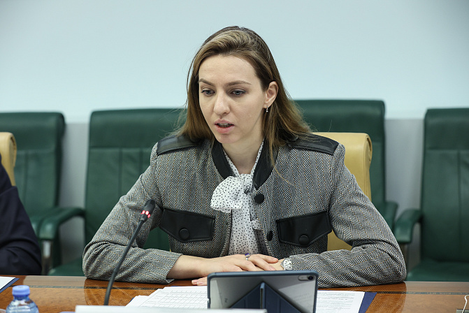 Мария Синичич. Фото: СенатИнформ/ Пресс-служба СФ