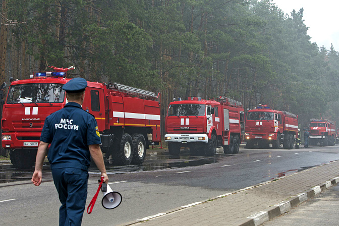 пожарные мчс
