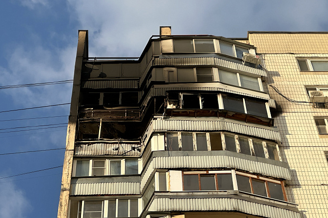 последствия пожара жилой дом 