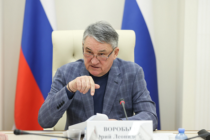 Сенатор, заместитель Председателя СФ Юрий Воробьёв