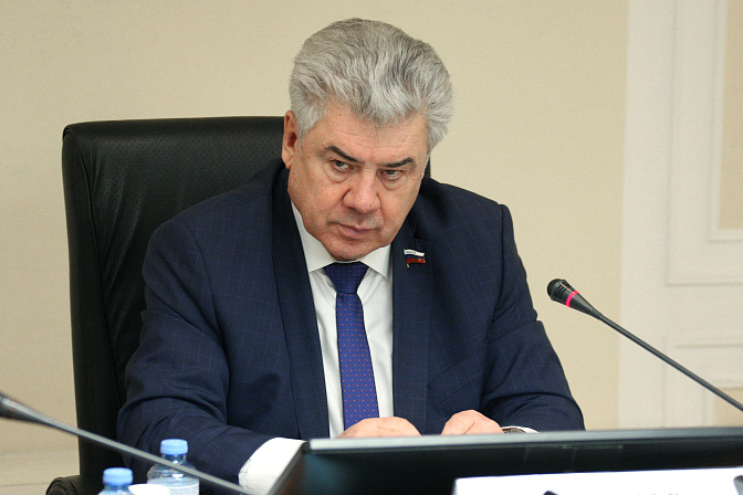 Виктор Бондарев. Фото: СенатИнформ/ Пресс-служба СФ