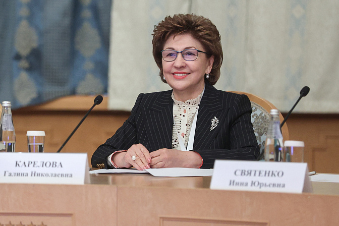 Галина Карелова. Фото: СенатИнформ/ Пресс-служба СФ