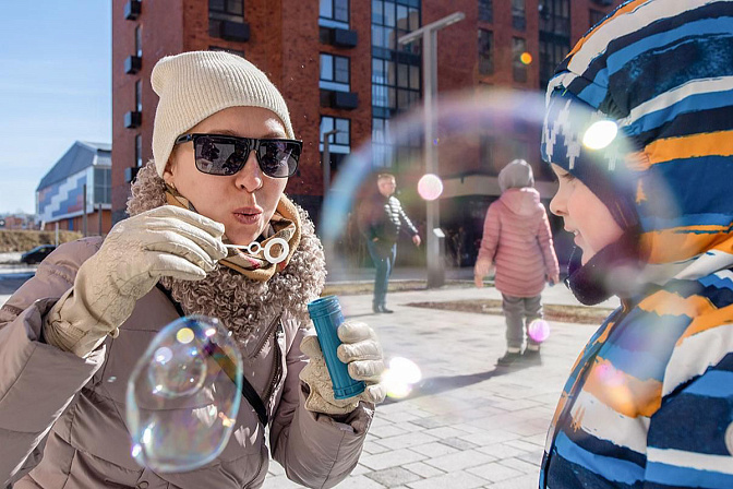 мама с ребенком декрет 