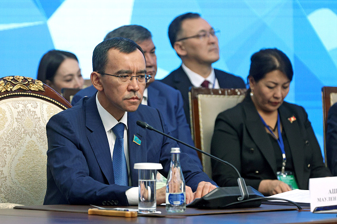 Председатель Сената Казахстана Маулен Ашимбаев