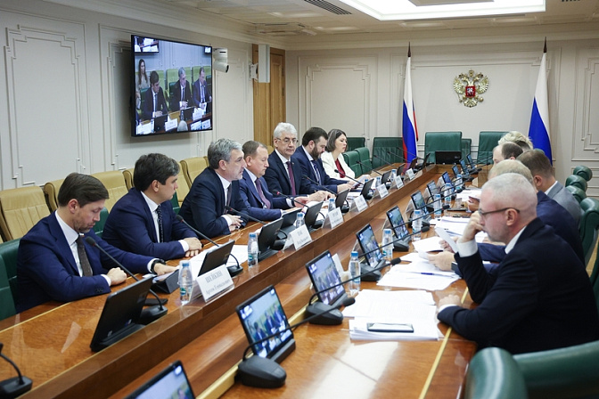 Заседание Совета по вопросам газификации субъектов РФ при СФ