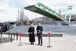 Матвиенко приняла участие в открытии Философского моста в Калининграде