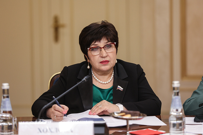Ольга Хохлова. Фото: СенатИнформ/ Пресс-служба СФ