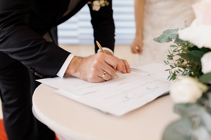 брачный договор свадьба 