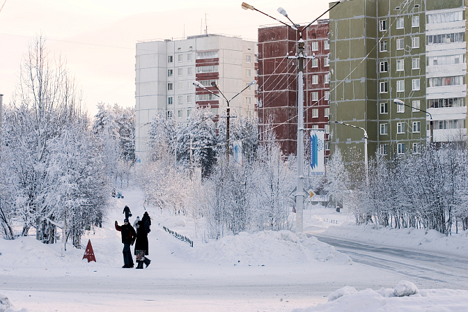 город полярные зори