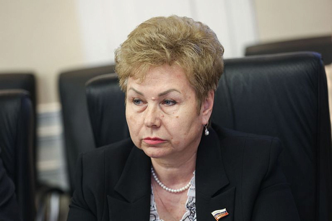 Ольга Бас. Фото: СенатИнформ/ Пресс-служба СФ