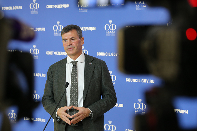 Алексей Комиссаров. Фото: СенатИнформ/ Пресс-служба СФ