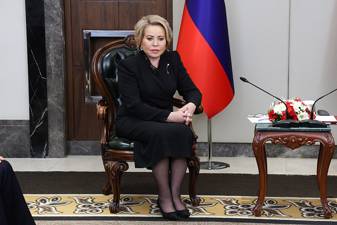 председатель сф валентина матвиенко