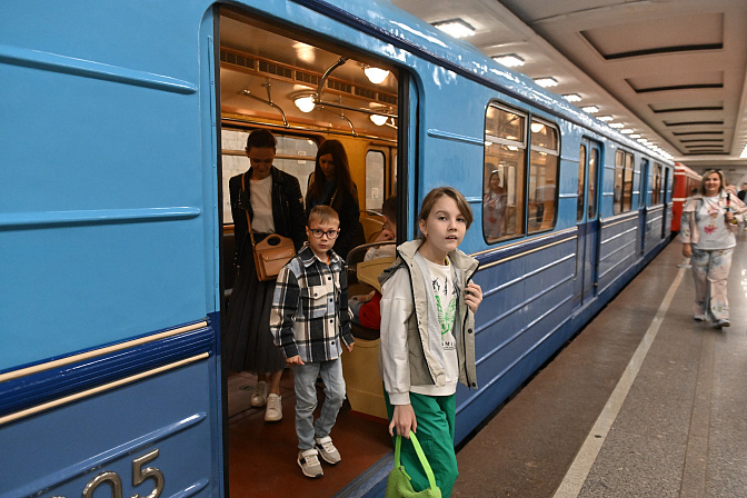 метро, дети в метро