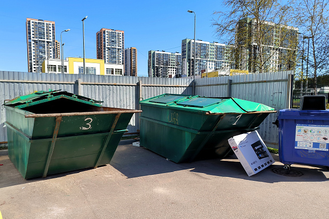 мусорные контейнеры 