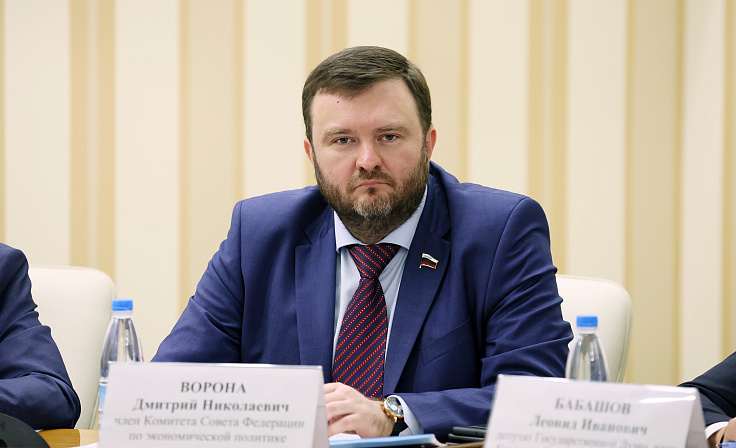 Сенатор Дмитрий Ворона