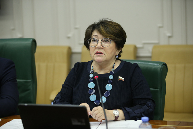 Людмила Талабаева. Фото: СенатИнформ/ Пресс-служба СФ
