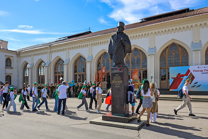 поезд памяти в спб 2024