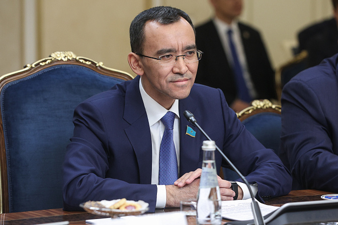 Маулен Ашимбаев. Фото: СенатИнформ/ Пресс-служба СФ