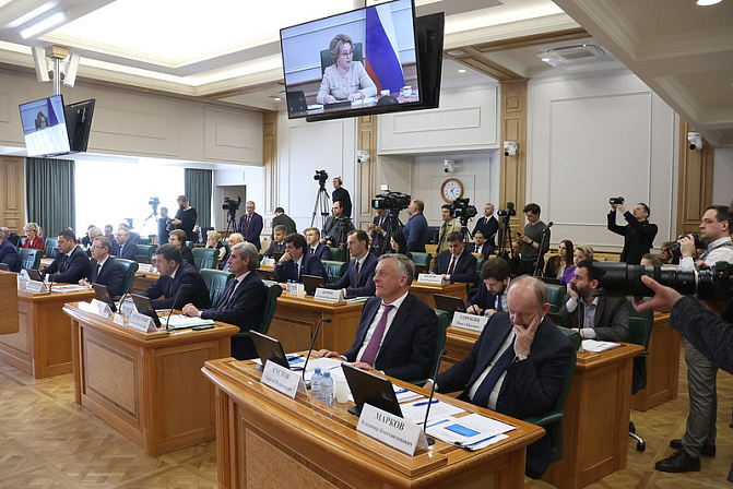 Заседание Совета по вопросам газификации регионов при СФ. Фото: СенатИнформ/ Пресс-служба СФ