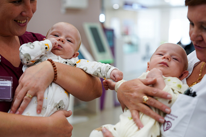 новорожденные дети