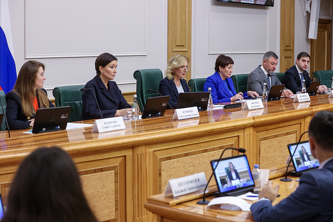 парламентские слушания, посвящённые итогам реализации первого этапа проекта социальный курс: идеи нового времени в верхней палате