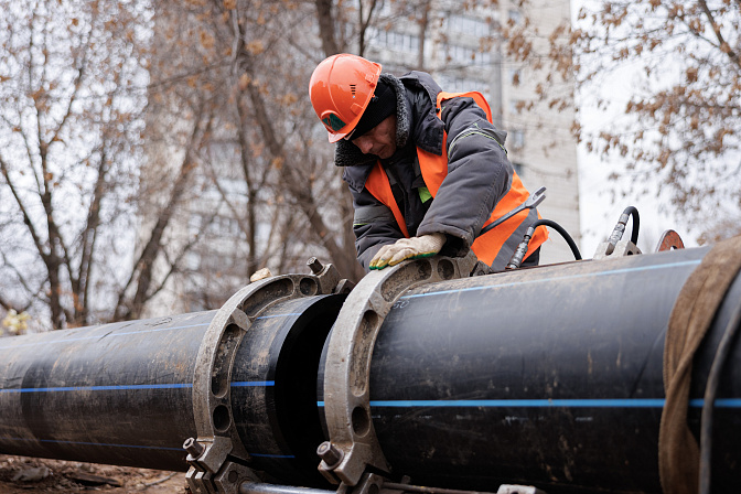 трубы ремонт жкх водотведение водоканал 
