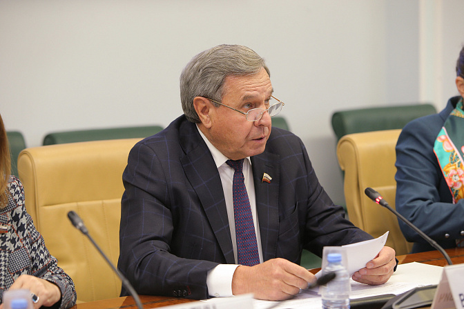 Владимир Городецкий. Фото: СенатИнформ/ Пресс-служба СФ