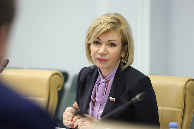 Елена Зленко. Фото: СенатИнформ/ Пресс-служба СФ