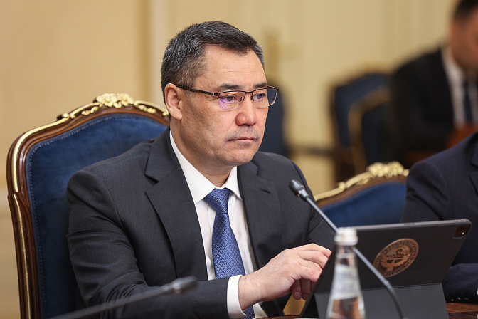 Президент Кыргызстана Садыр Жапаров